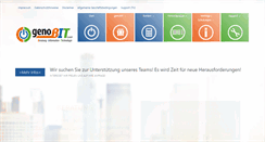 Desktop Screenshot of genobit.de